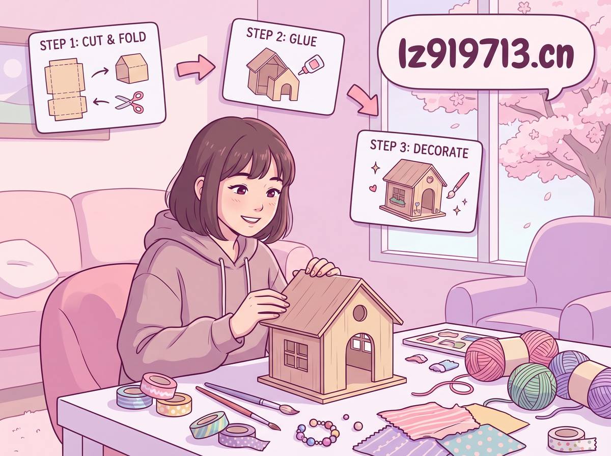 蜜桃手工动漫教程